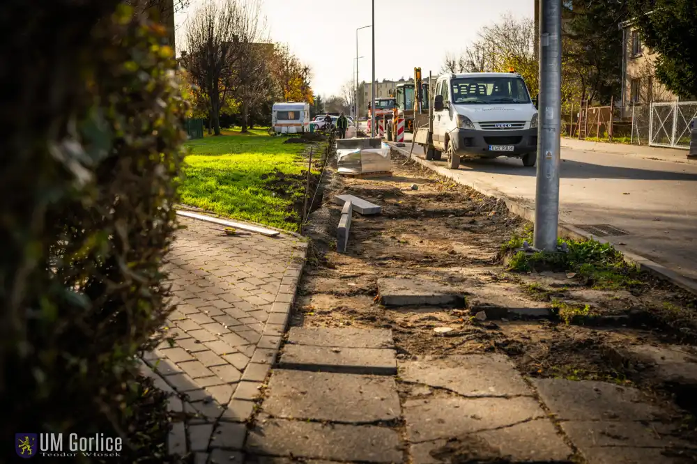 Ulica Tuwima zyska nowy, estetyczny chodnik