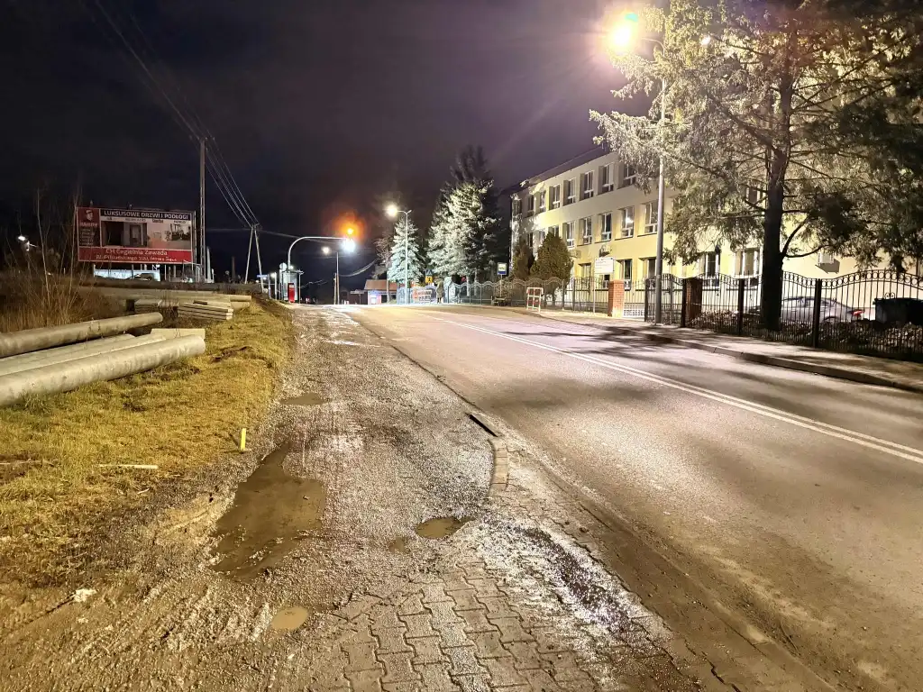 Bezpieczniej na osiedlu Poręba Mała. Rozpoczęły się prace przy budowie ronda