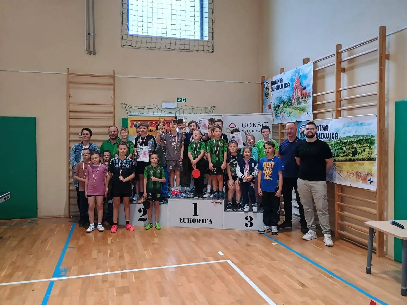 XII Otwarte Mistrzostwa Gminy Łukowica w Tenisie Stołowym. Wspaniała sportowa rywalizacja