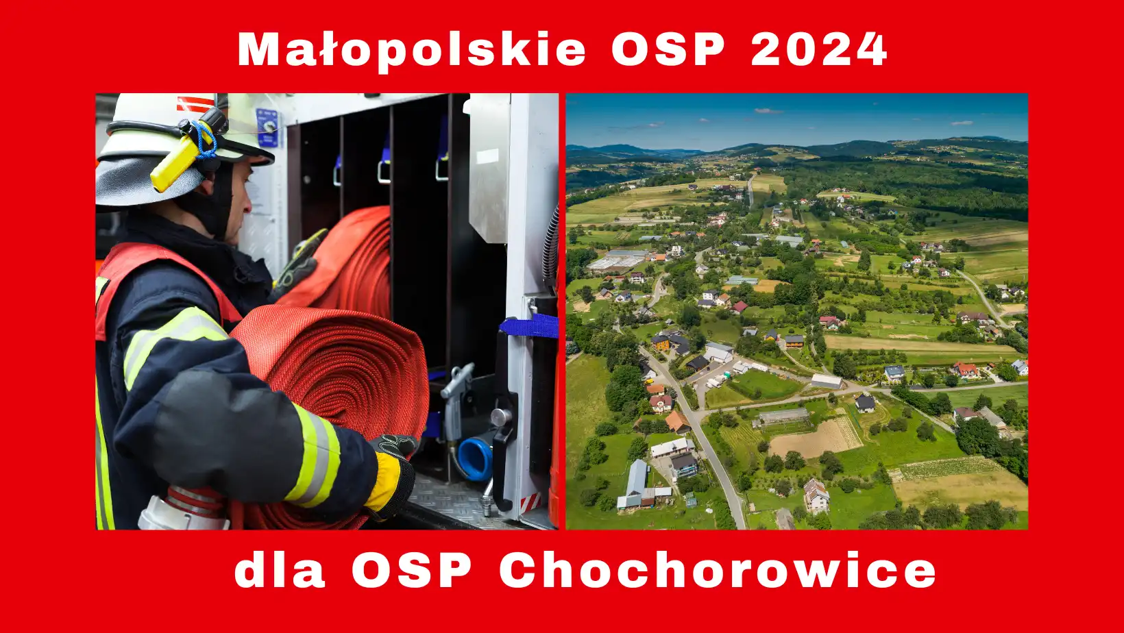 OSP Chochorowice doczeka się nowej strażnicy