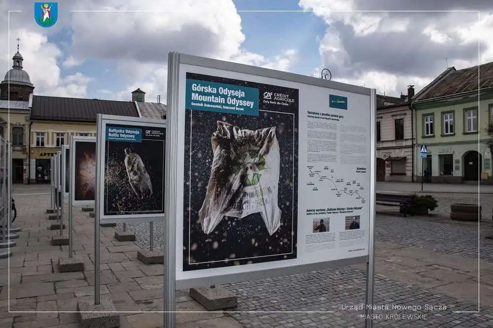 Na nowosądeckim rynku można obejrzeć proekologiczną wystawę fotograficzną