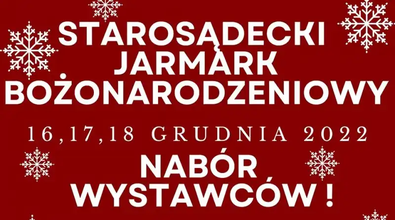 V Starosądecki Jarmark Bożonarodzeniowy