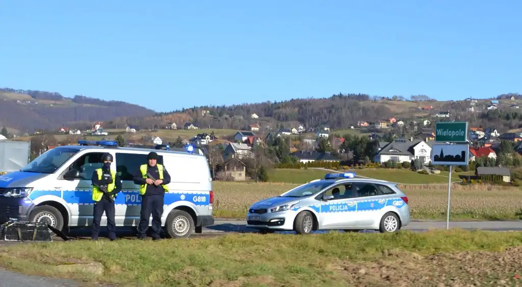 Sądeccy policjanci uczestniczyli w ćwiczeniach pod kryptonimem „Granica 2021”