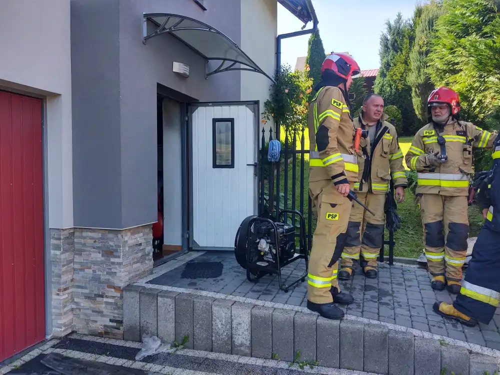 Kamionka Wielka: Pożar w budynku mieszkalnym