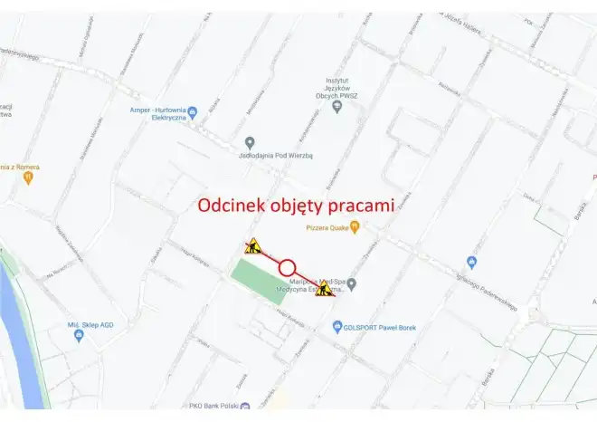 Nowy Sącz: Rozpoczął się remont ul. Tuwima. Będzie czasowa zmiana organizacji ruchu