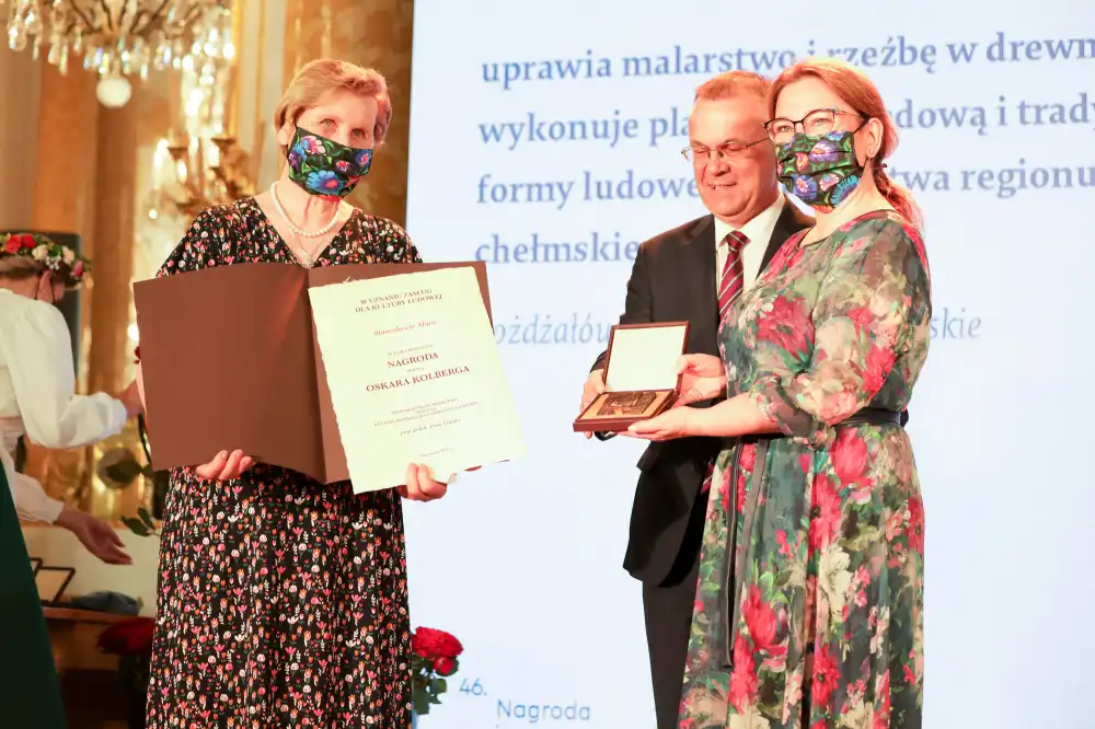 Barbara Brylak-Załuska wśród laureatów nagród im. Oskara Kolberga „Za zasługi dla kultury ludowej”