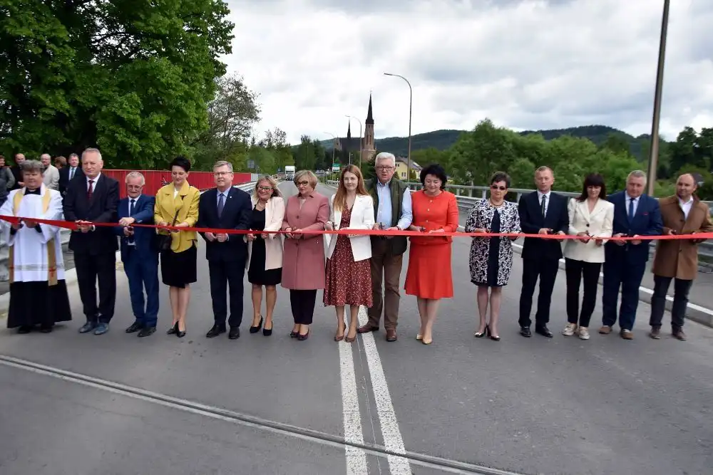 Mosty w Sękowej oficjalnie otwarte