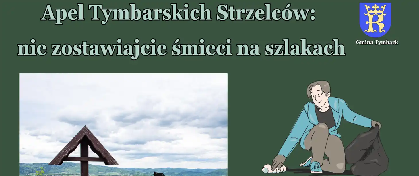 Dzikie wysypiska w górach. Tymbarscy Strzelcy apelują o czystość Beskidu Wyspowego