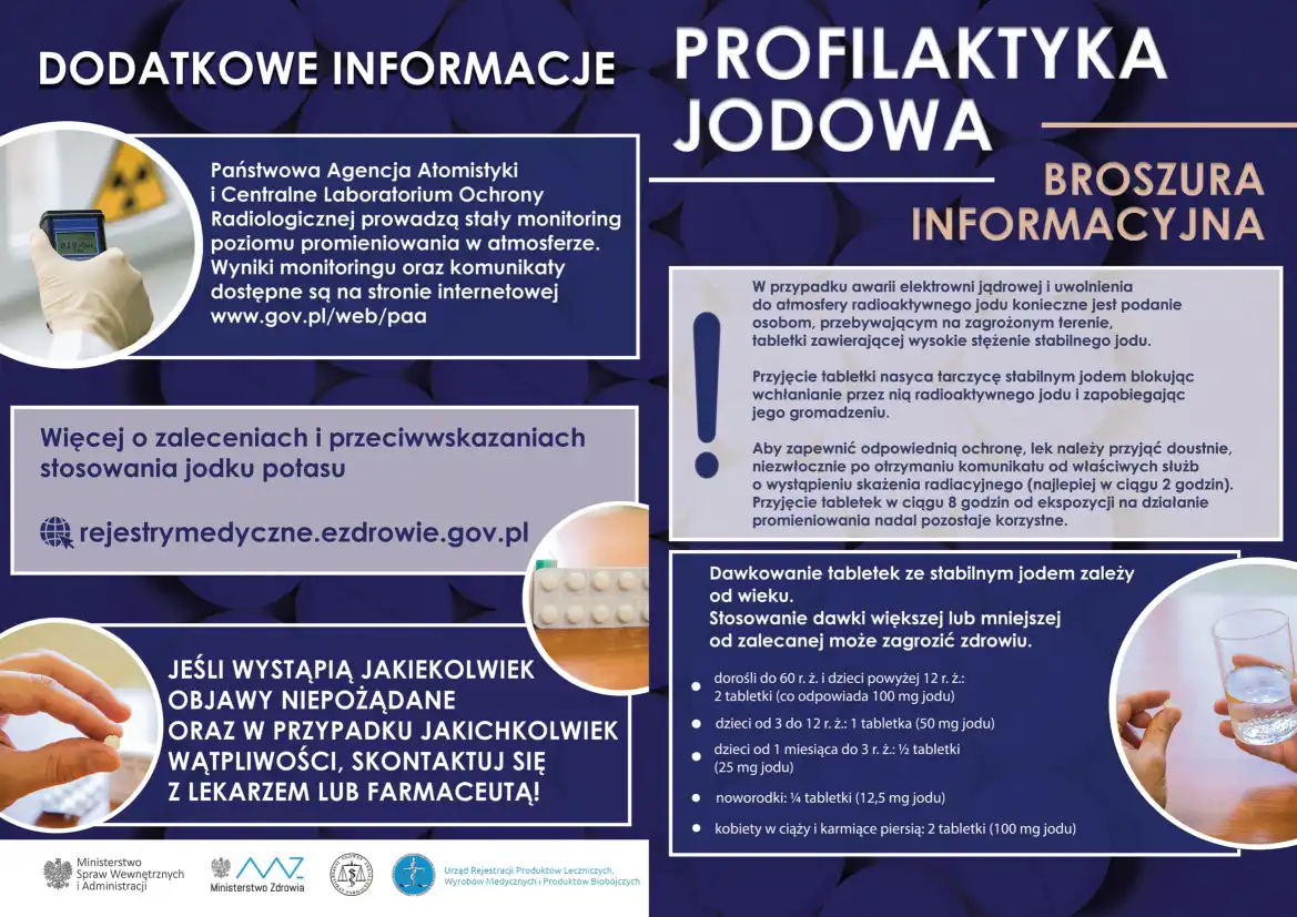 Laskowa: Gmina wskazuje punkty wydawania jodku potasu