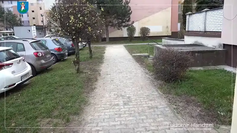 Zakończyła się budowa chodnika przy ul. I Brygady w Nowym Sączu