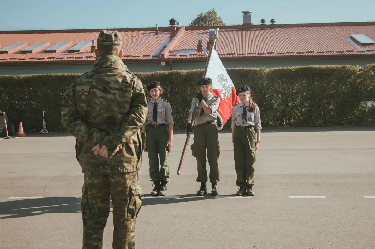 Harcerze zrzeszeni w Hufcu ZHP w Nowym Sączu szkolili się w KaOSG