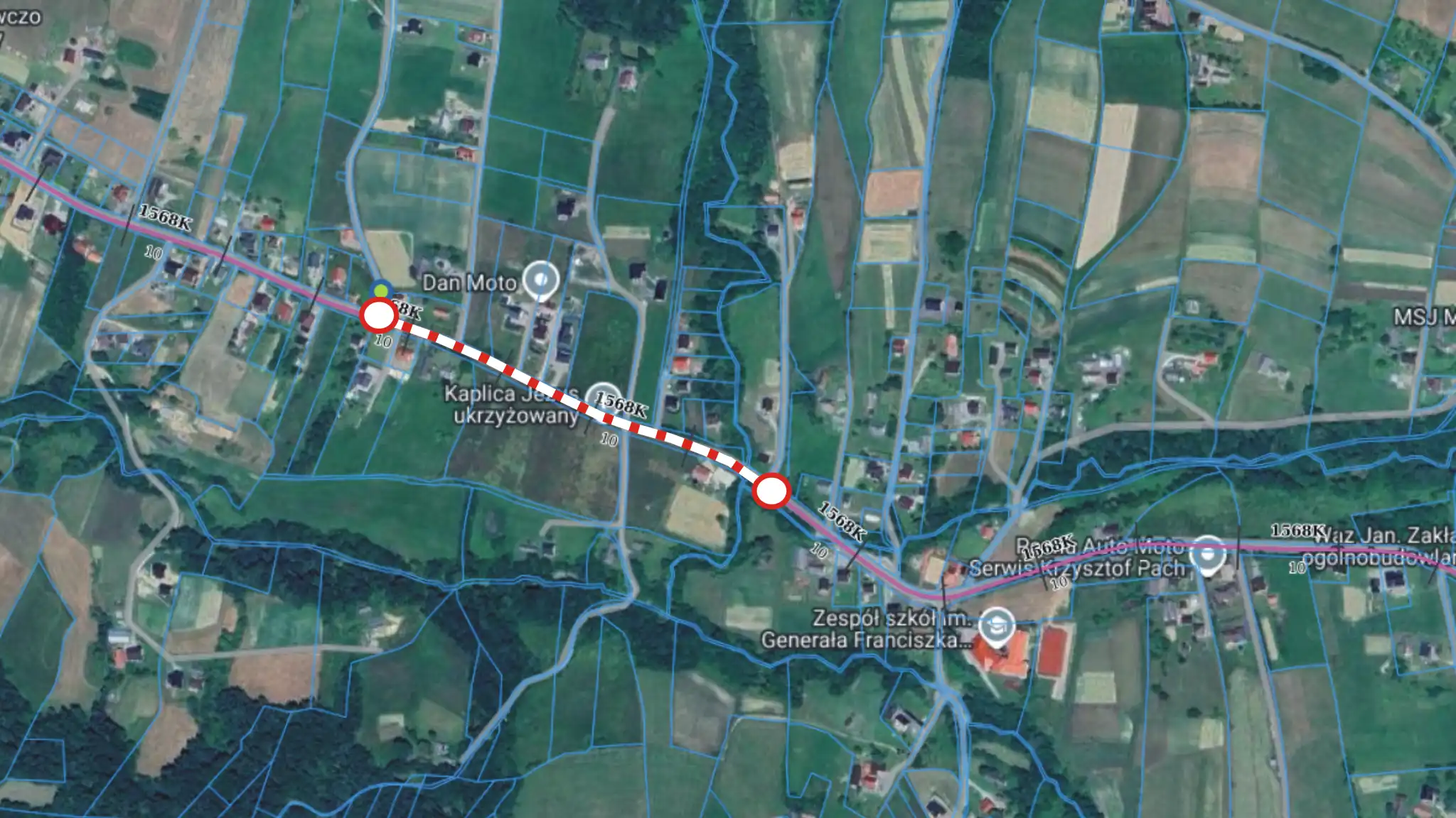 Uwaga kierowcy! Zmiany w ruchu na drodze Łęka – Koniuszowa – Mogilno