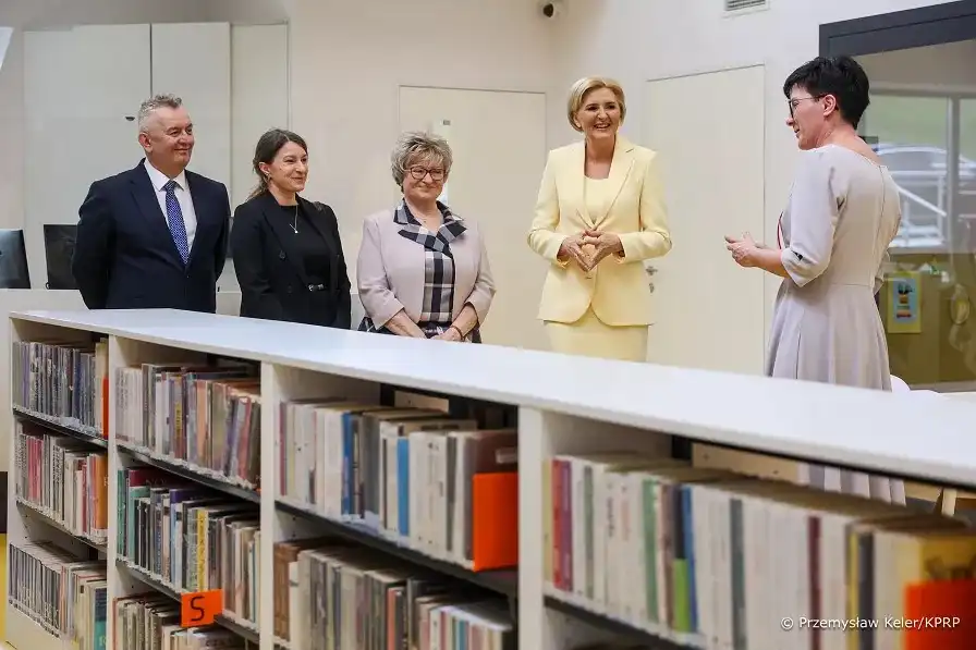 Pierwsze Damy w bibliotece w Przysietnicy