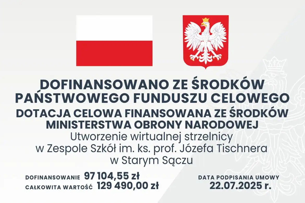 Laser zamiast naboi. Wirtualna strzelnica w Zespole Szkół w Starym Sączu