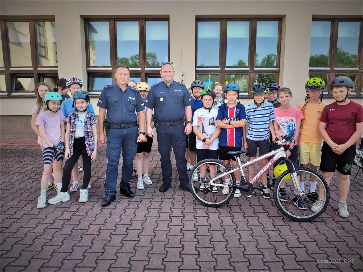 Egzamin na kartę rowerową w Świdniku. Nauka i bezpieczeństwo przed wakacjami
