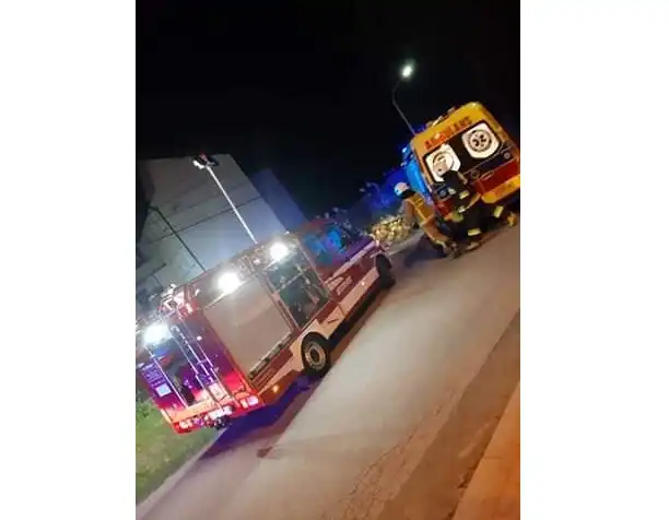 Wypadek w Lipinkach. Jedna osoba trafiła do szpitala