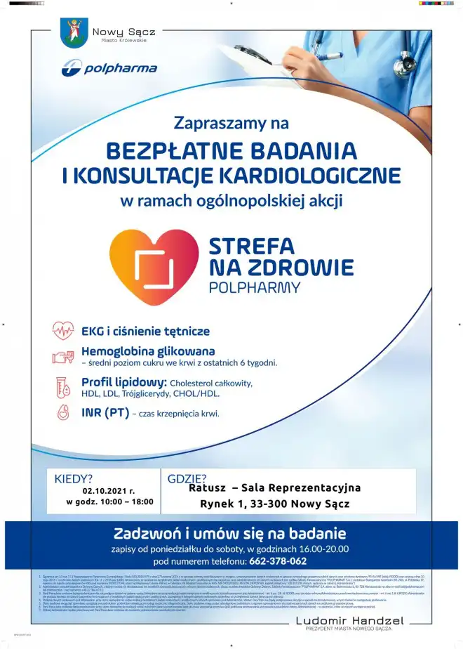 Bezpłatne badania w Nowym Sączu