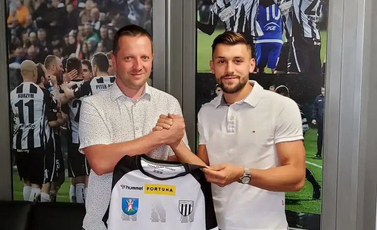 Kacper Gach zawodnikiem Sandecji