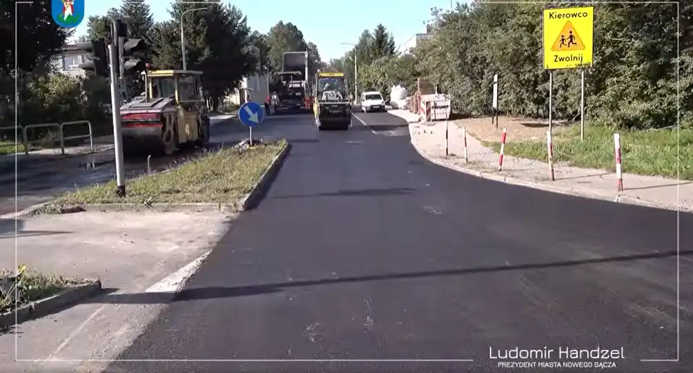 Dobiegają końca prace przy remoncie ul. 29 Listopada w Nowym Sączu