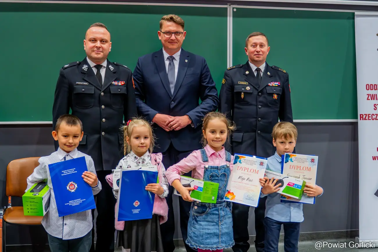 Młodzi artyści nagrodzeni. Rozstrzygnięto konkurs strażacki w powiecie gorlickim