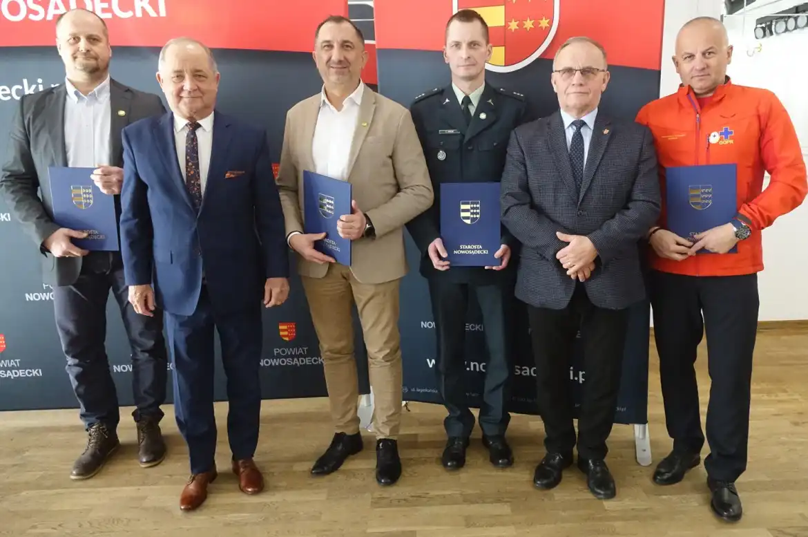 Nowosądeckie służby nagrodzone. Złote i Srebrne Jabłka za działania na rzecz bezpieczeństwa