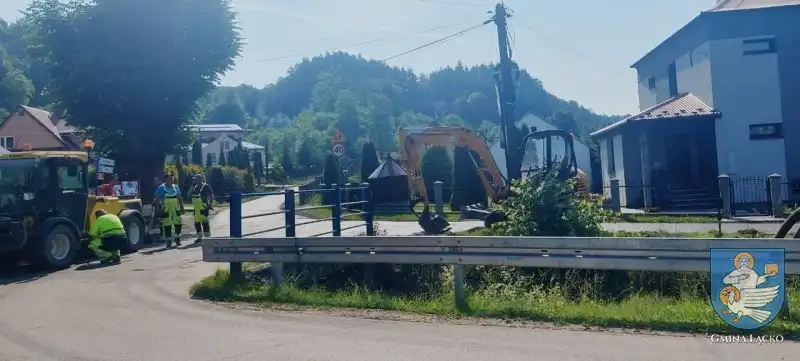 Kończy się remont jednej z dróg w Gminie Łącko