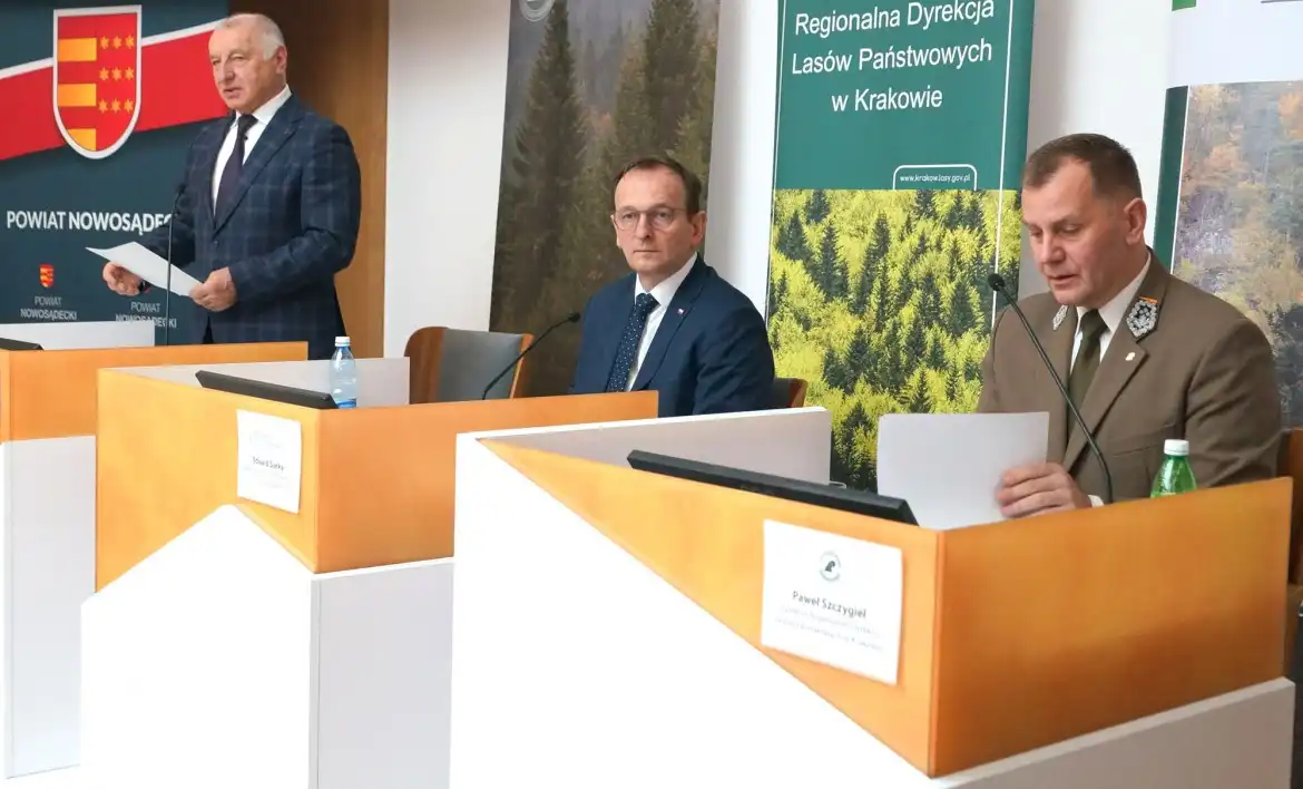 Powiat nowosądecki liderem w wykorzystaniu środków z Funduszu Leśnego