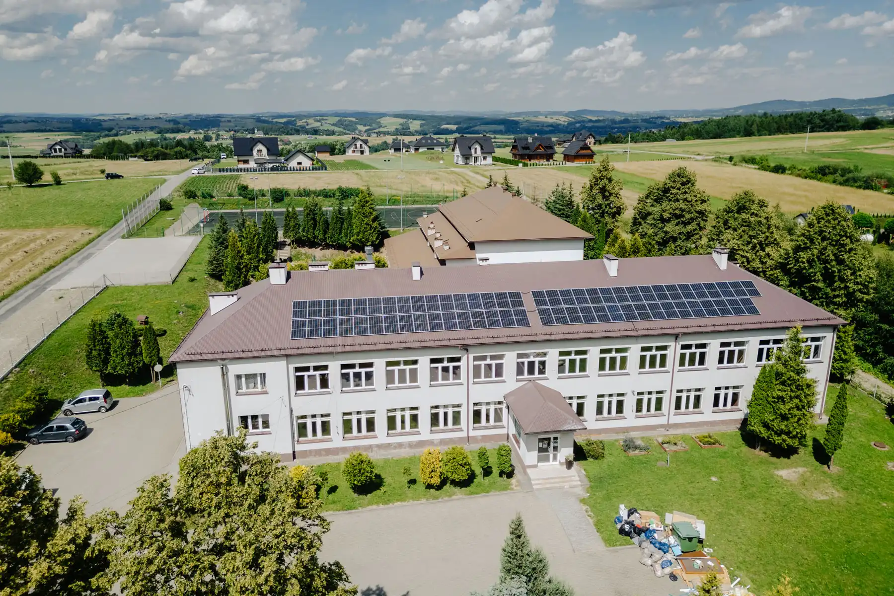 Trwa kompleksowa modernizacja Zespołu Szkolno-Przedszkolnego w Siołkowej