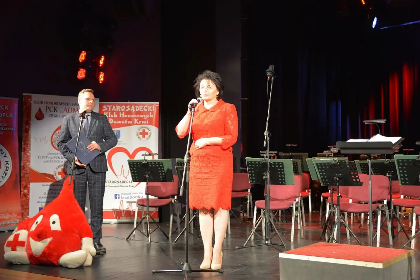 Uroczysta Gala Honorowych Dawców Krwi w Starym Sączu