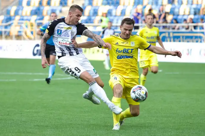 Sandecja remisuje z Arką Gdynia