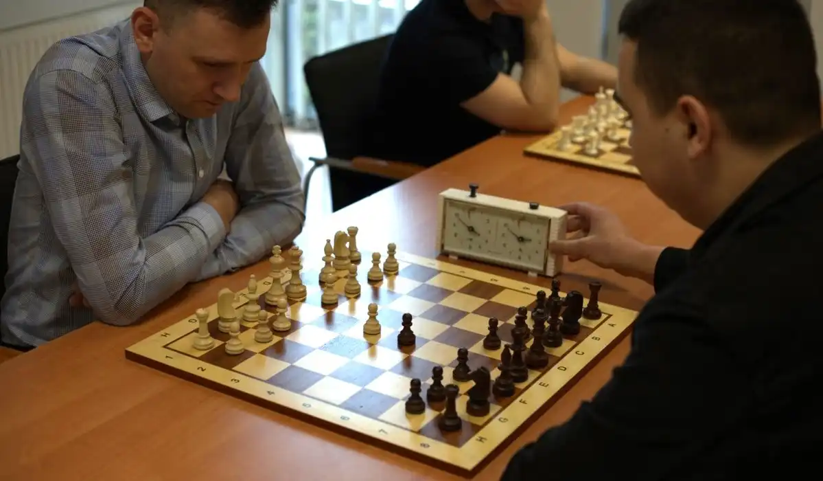 Turniej szachowy w sądeckiej Komendzie