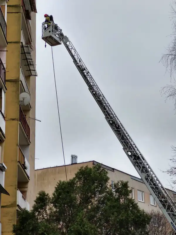 Pożary na balkonach na Sądeckich osiedlach. Interweniowali strażacy