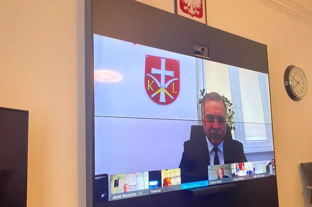 Spotkanie przedstawicieli Grup Poszukiwawczo-Ratowniczych OSP z Wicemarszałkiem Łukaszem Smółką