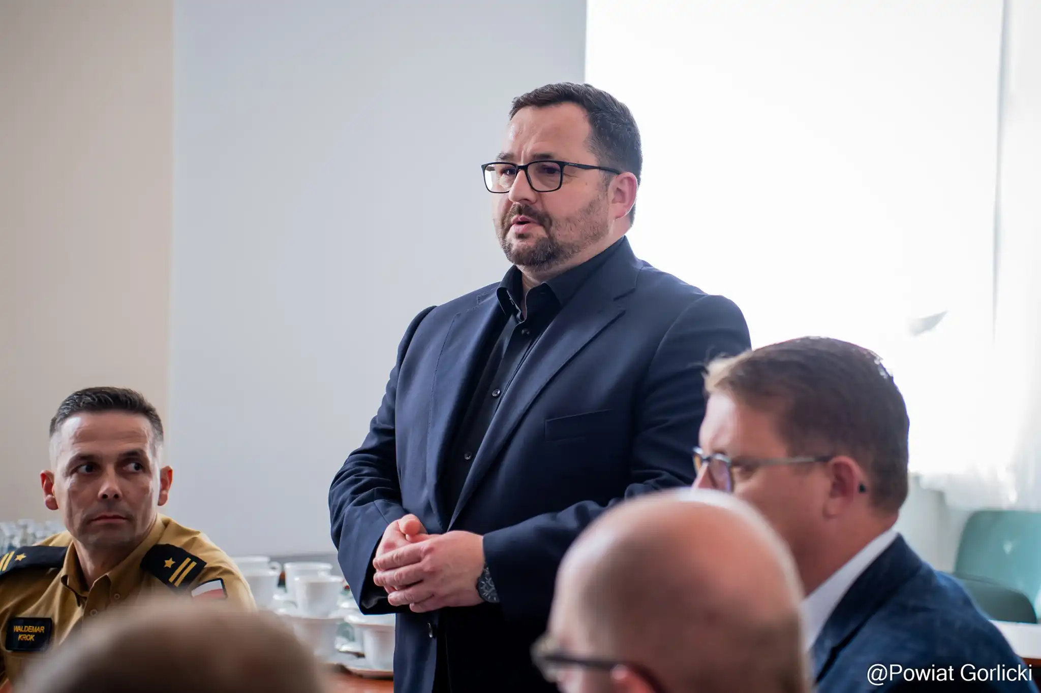 Bezpieczeństwo pod lupą. Robocze spotkanie samorządów i strażaków w Gorlicach