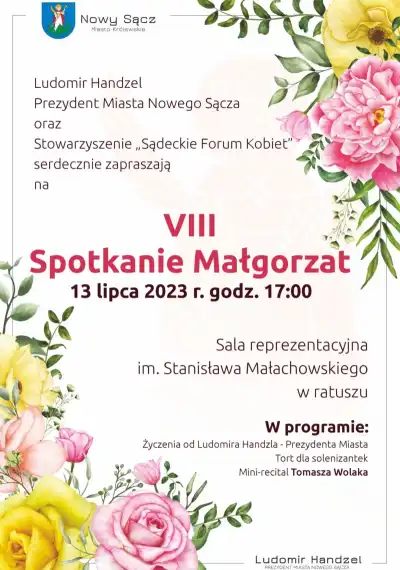 Nowy Sącz: 13 lipca VII Spotkanie Małgorzat