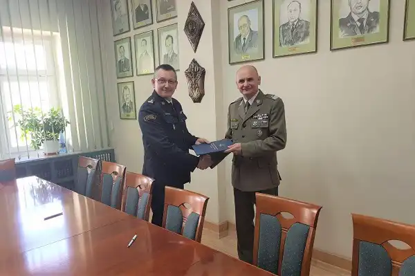 KaOSG w Nowym Sączu podpisał porozumienie o współpracy ze Szkołą Aspirantów PSP w Krakowie