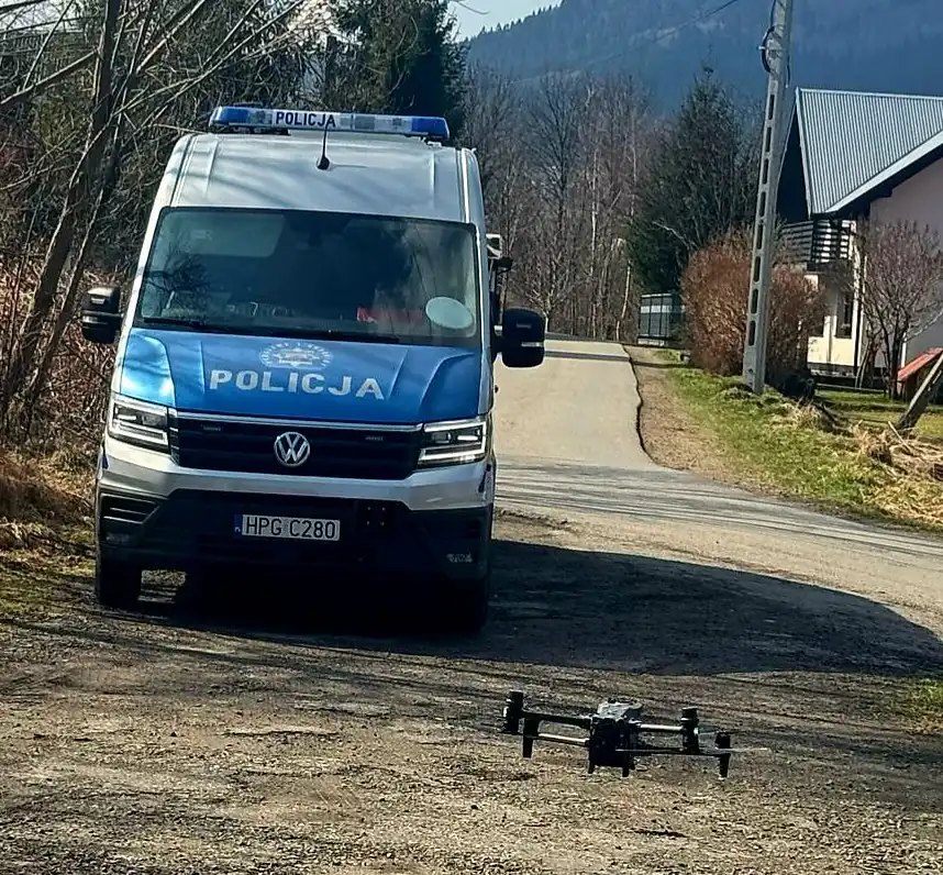 Policyjny dron w akcji. 9 wykroczeń na krajowej K-28