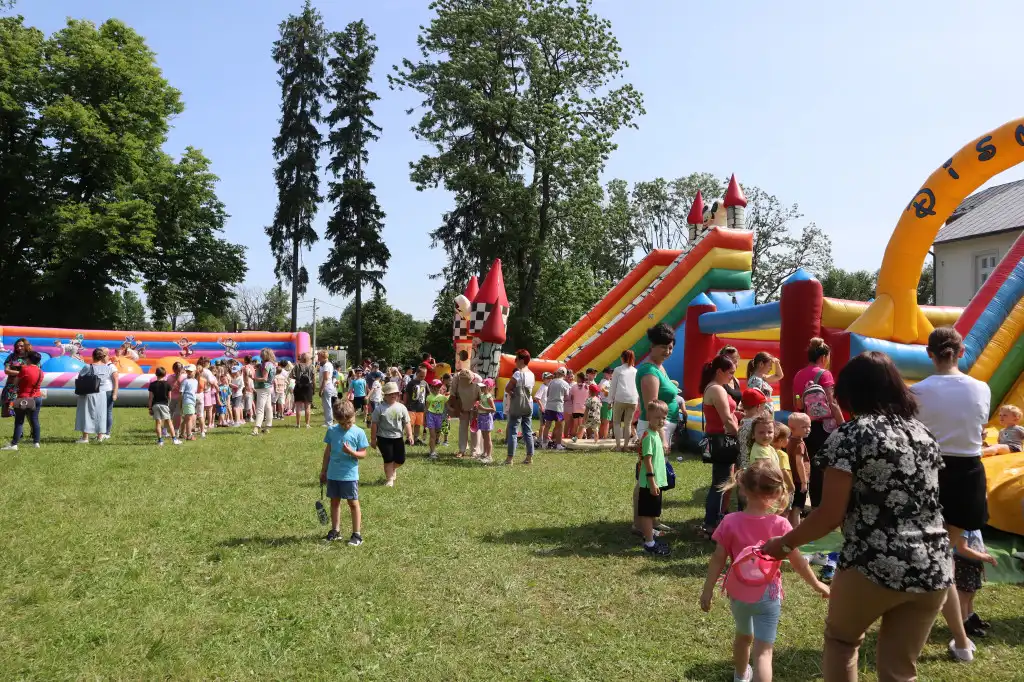 Kraina radości w Lipinkach. Niezapomniany Gminny Dzień Dziecka