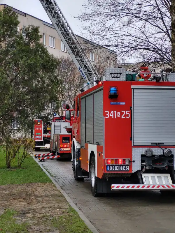 Pożary na balkonach na Sądeckich osiedlach. Interweniowali strażacy