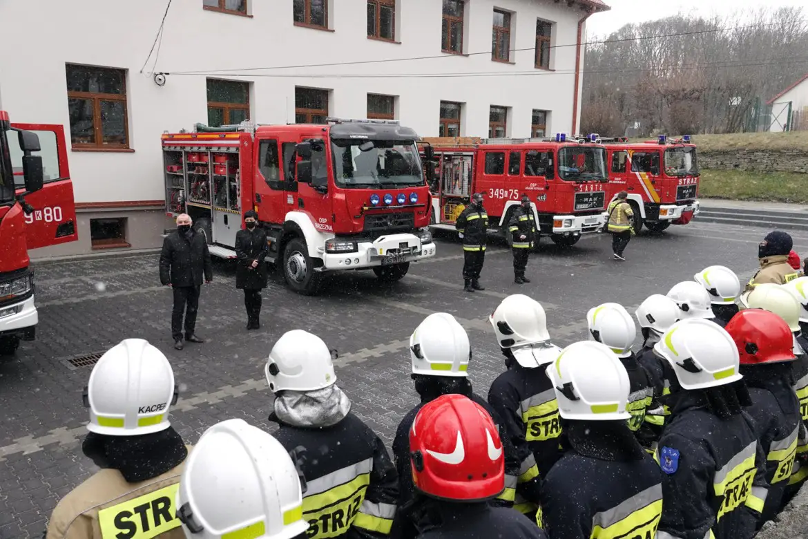 ZS Marcinkowice: Przyszli strażacy zdawali egzamin