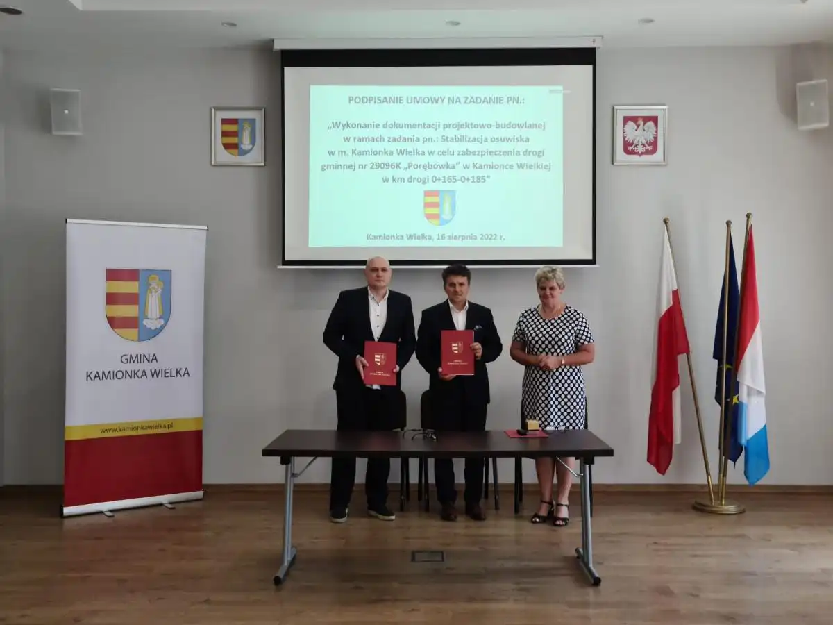 Będzie stabilizacja osuwiska w Kamionce Wielkiej