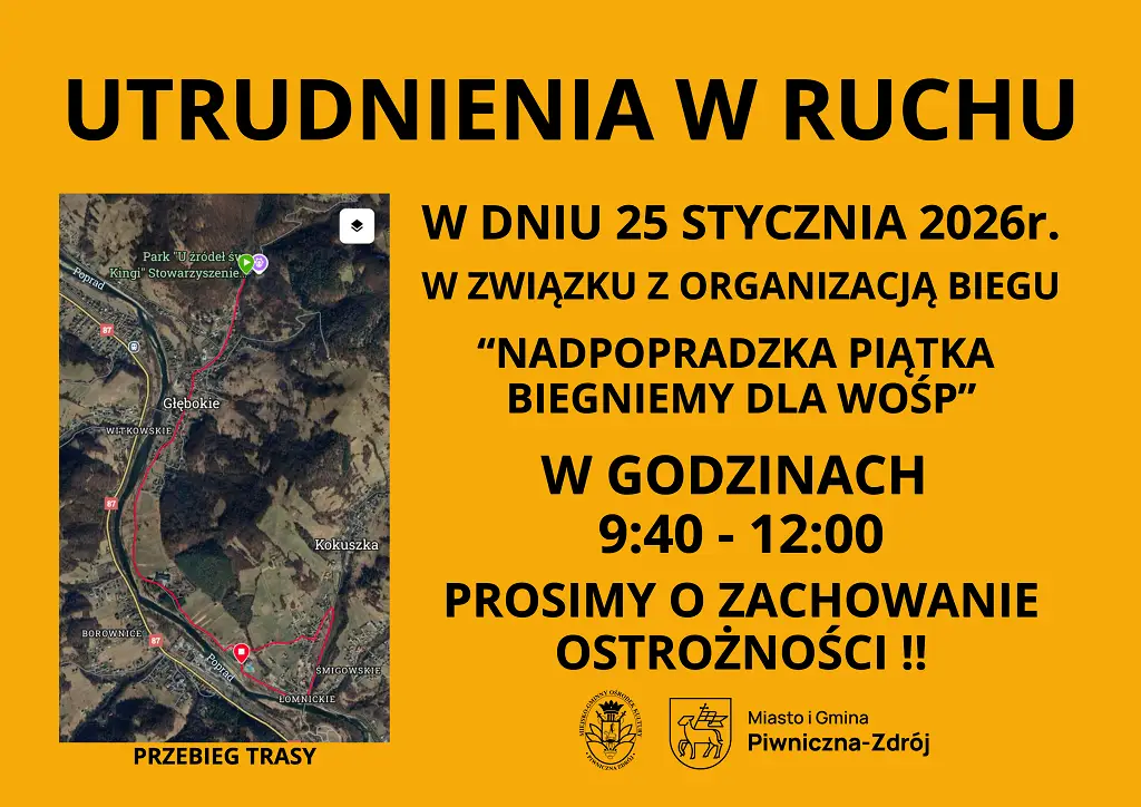 Nadpopradzka Piątka w niedzielę: trasa, punkty i czasowe zamknięcia dróg