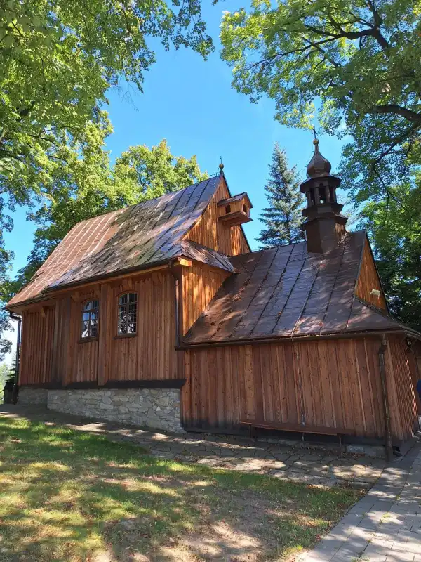 Odnowiony kościół na Juście w Tęgoborzy