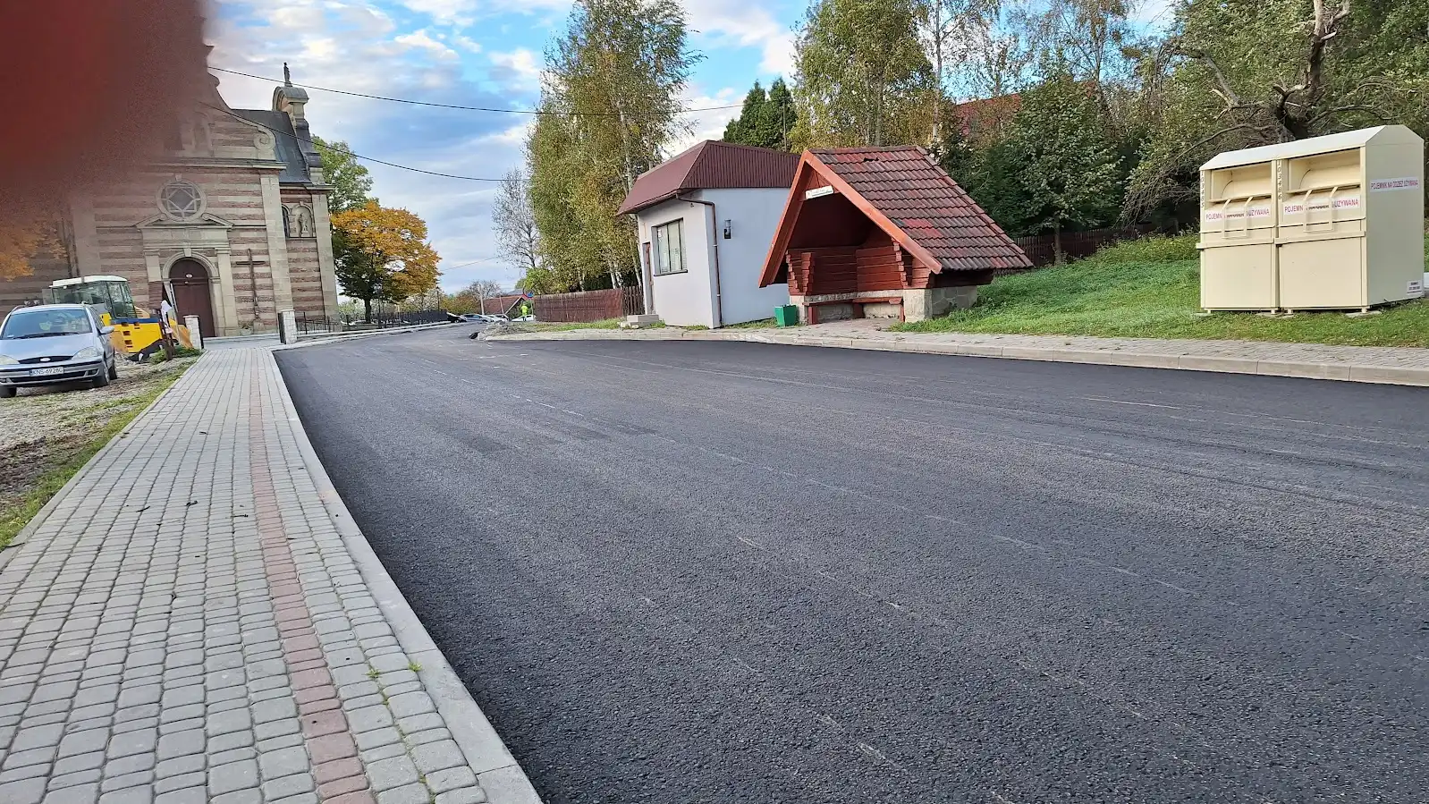 Droga powiatowa Nowy Sącz - Cieniawa w Mystkowie już przejezdna