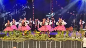 Koncert jubileuszowy Zespołu Regionalnego ”Sądeczoki” w Amfiteatrze w Parku Strzeleckim