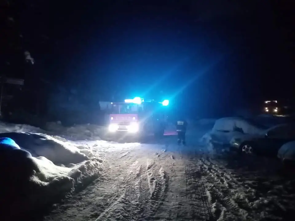 Pożar w Zasadnem. Spłonął drewniany budynek mieszkalny