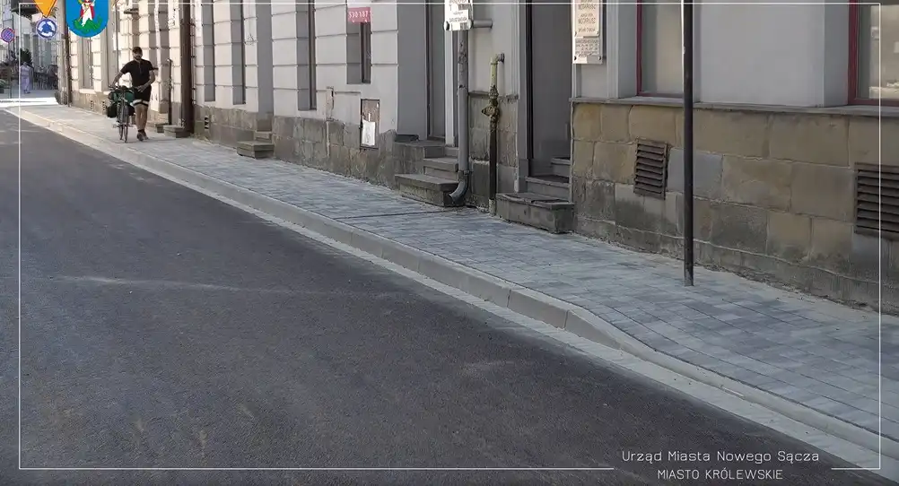 Nowy Sącz: Zakończył się remont ul. Hoffmanowej w centrum miasta