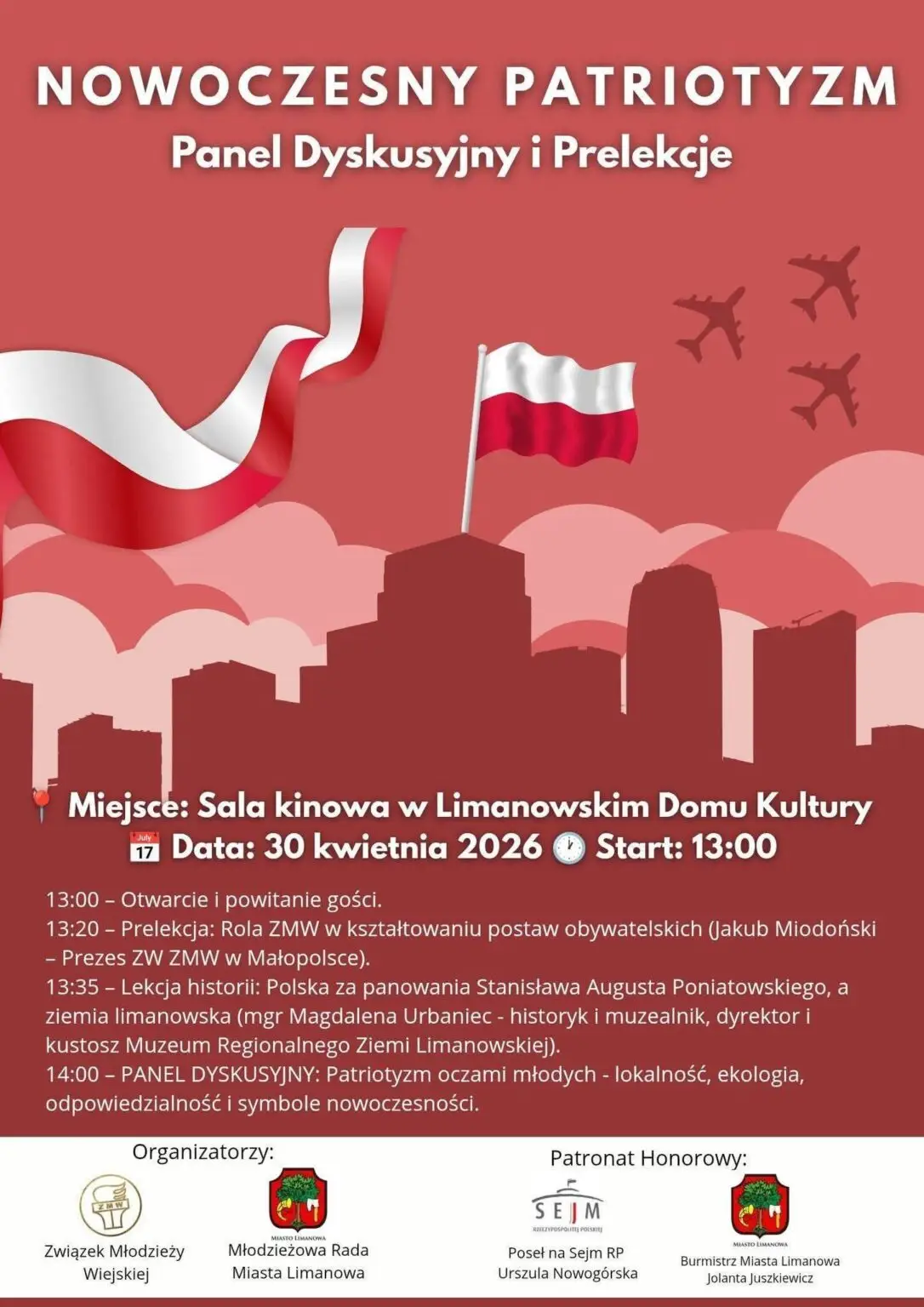 Rocznica, która łączy pokolenia. Tak Limanowa uczci 3 maja