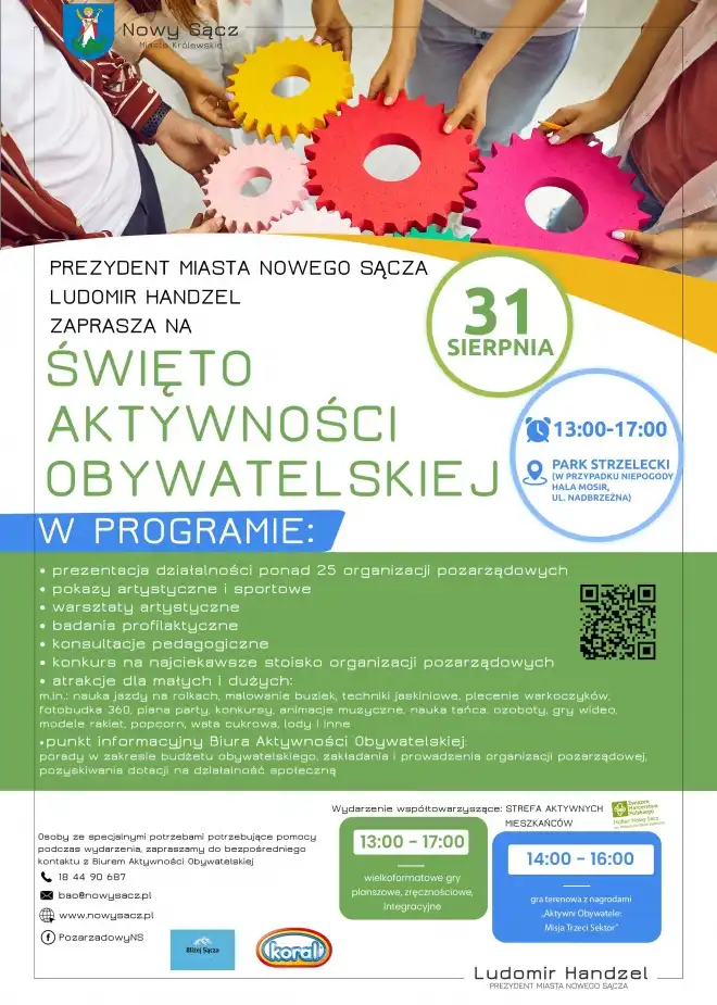 31 sierpnia Święto Aktywności Obywatelskiej