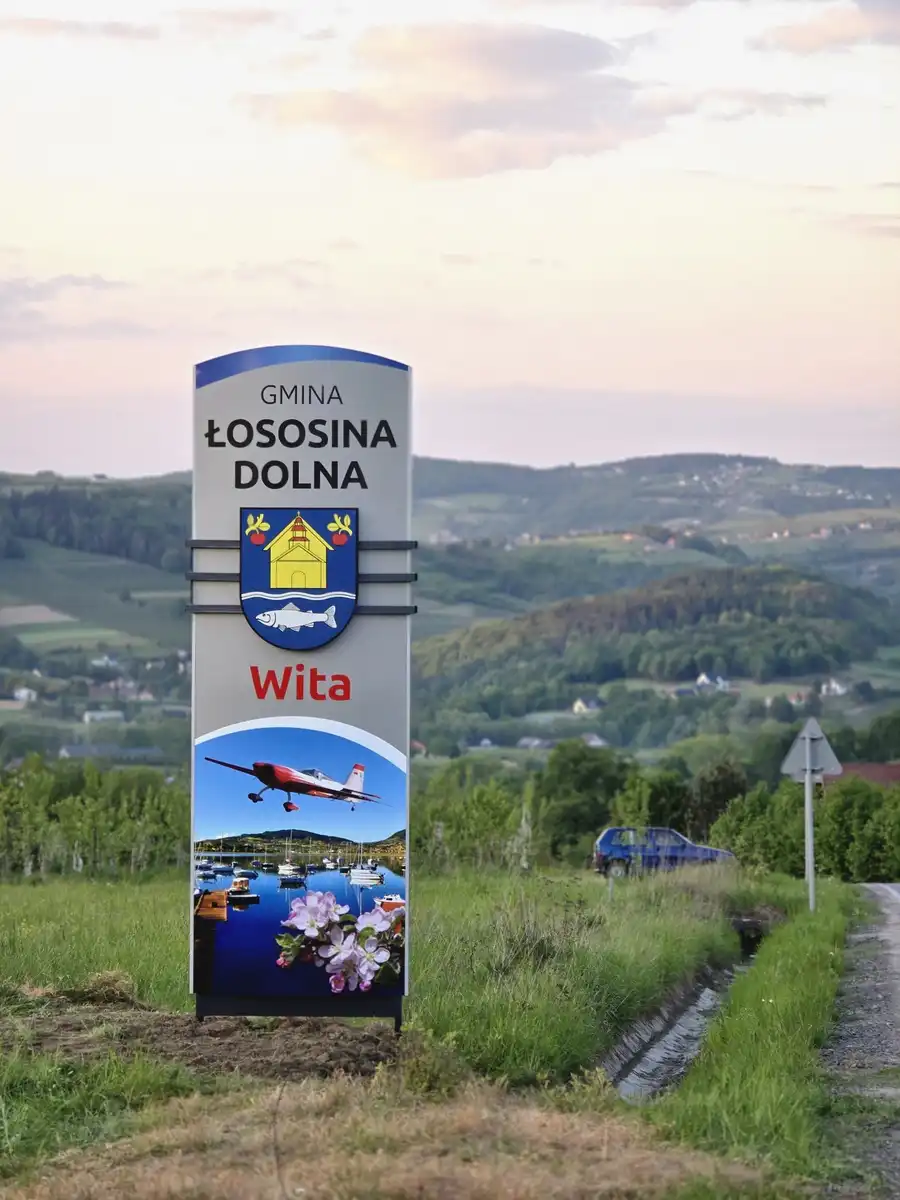 Nowe witacze w Gminie Łososina Dolna
